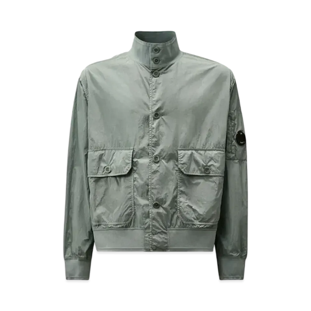 C.P. Company Chrome-R Full Button Jacket "Stormy Weather Blue"
