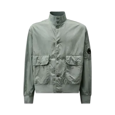 C.P. Company Chrome-R Full Button Jacket "Stormy Weather Blue"