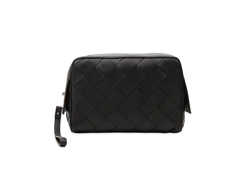 Bottega Veneta Universal Lambskin Hand Bag "Black"