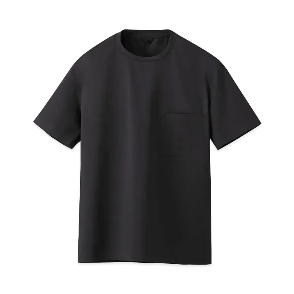 DESCENTE ALLTERRAIN Crean Cut Seamless T- Shirt "Black"