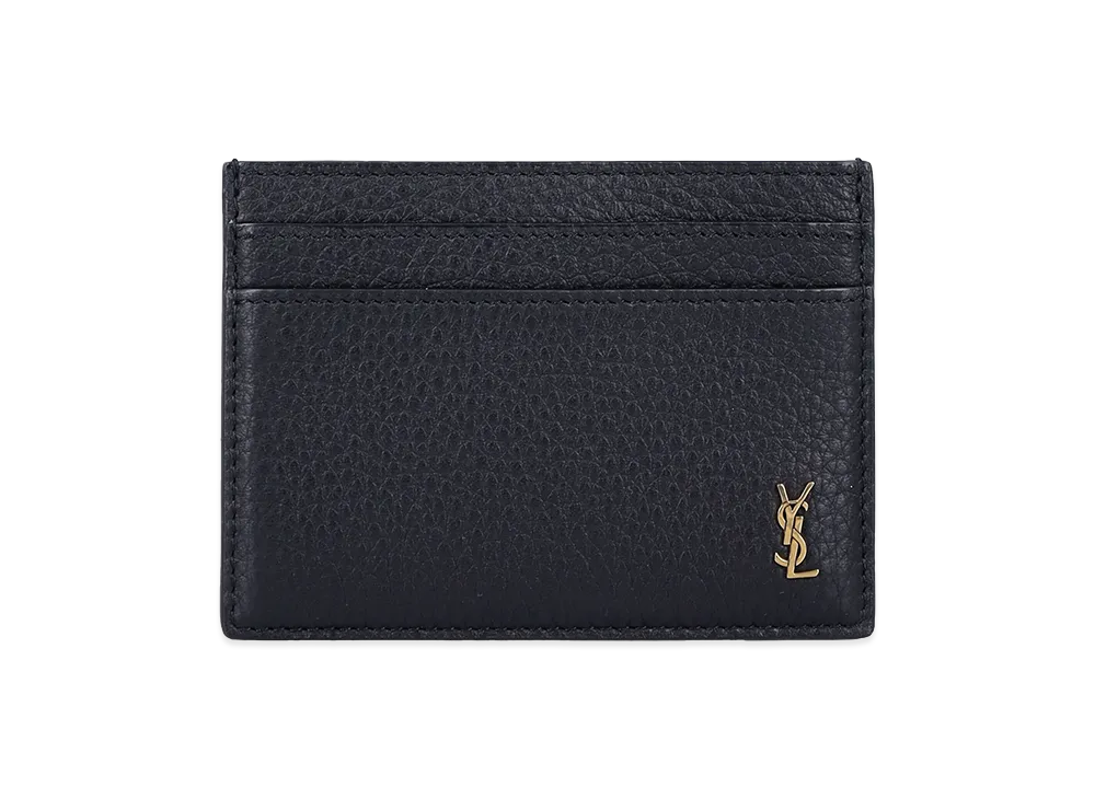 Saint Laurent 'Tiny Cassandre' Card Holder "Black"
