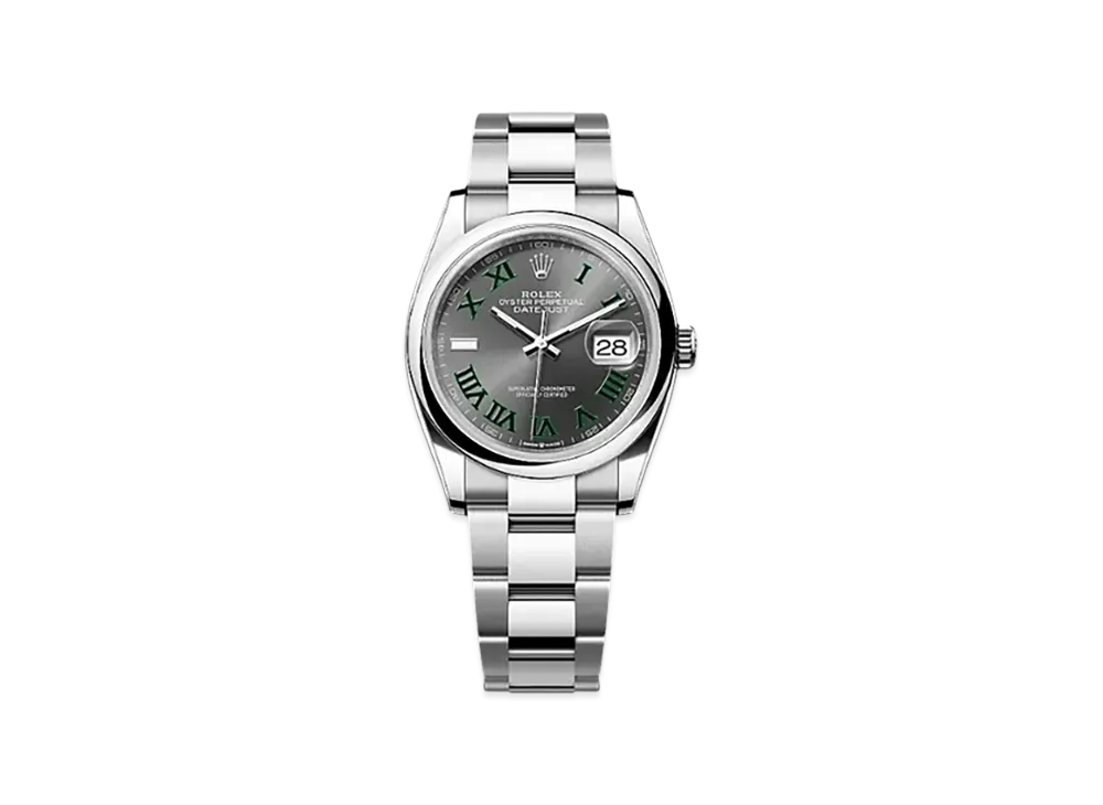 ROLEX Lady-Datejust Yellow Gold "Grey"