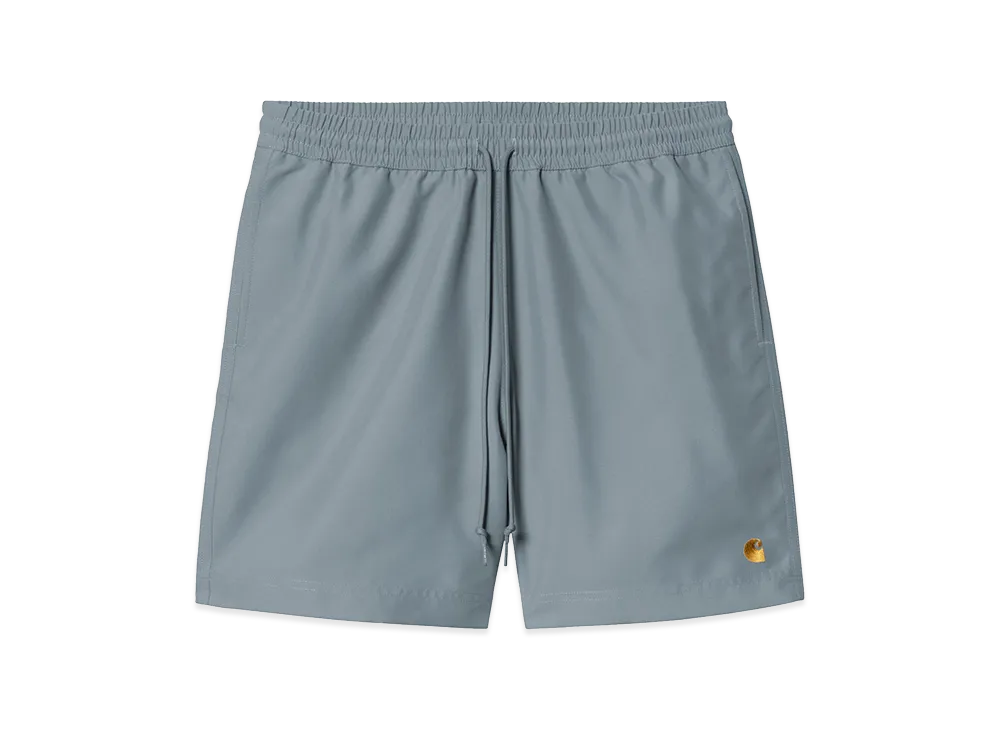 Carhartt WIP Chase Swim Trunks "Velvet Blue/Gold"