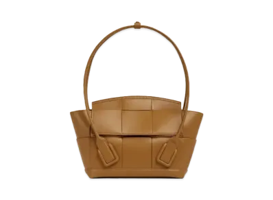 Bottega Veneta Arco Hand Bag "Caramel"