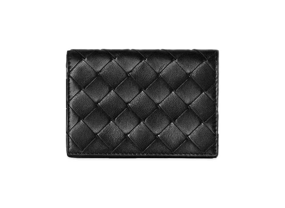 Bottega Veneta Business Card Holder "Nero"