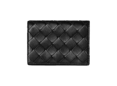 Bottega Veneta Business Card Holder "Nero"