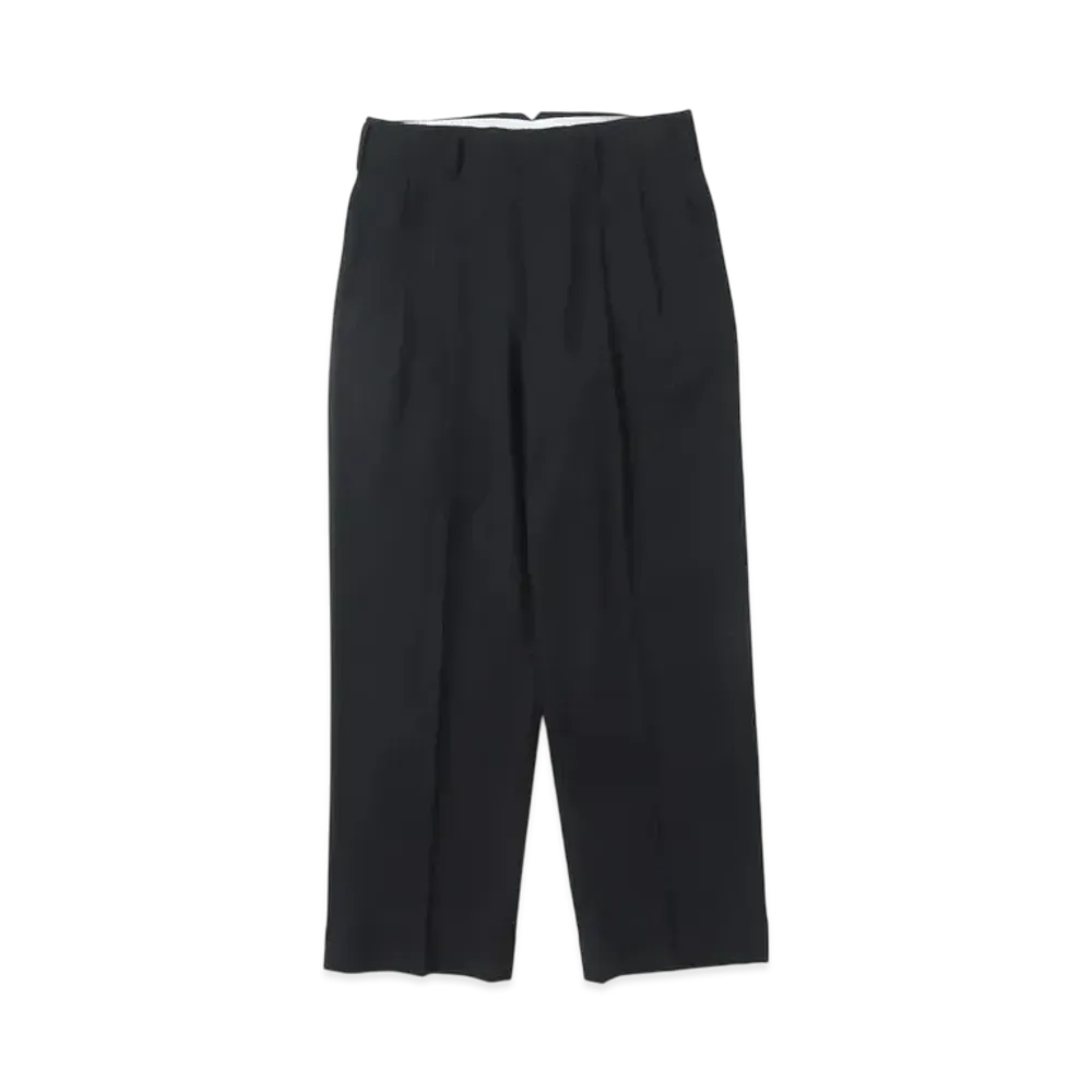 A.PRESSE Wool Trousers "Black"