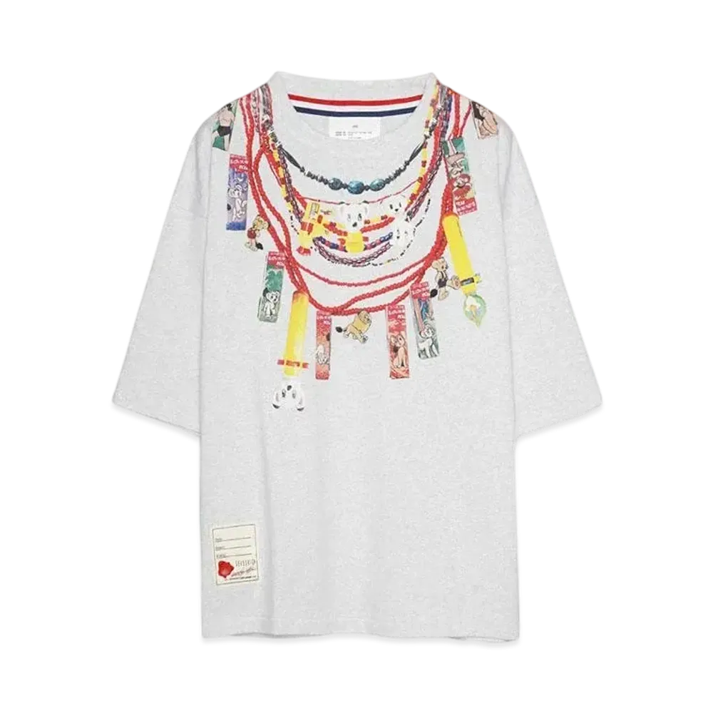 JUNGLE EMPEROR x SEVESKIG vs JUNGLE EMPEROR LEO L/SL TEE Ver, Toys necklace "GRAY"