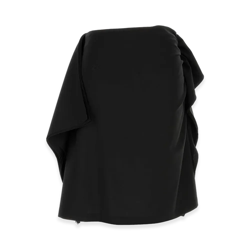 LOEWE Women's Wool Skirt "Black"