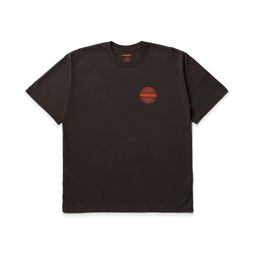 NEIGHBORHOOD NH 252 Spot . Tee SS-1 "Brown"