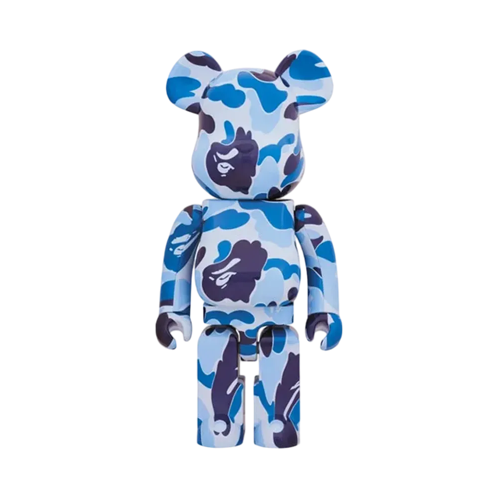 Bearbrick x A Bathing Ape ABC Camo 1000%
