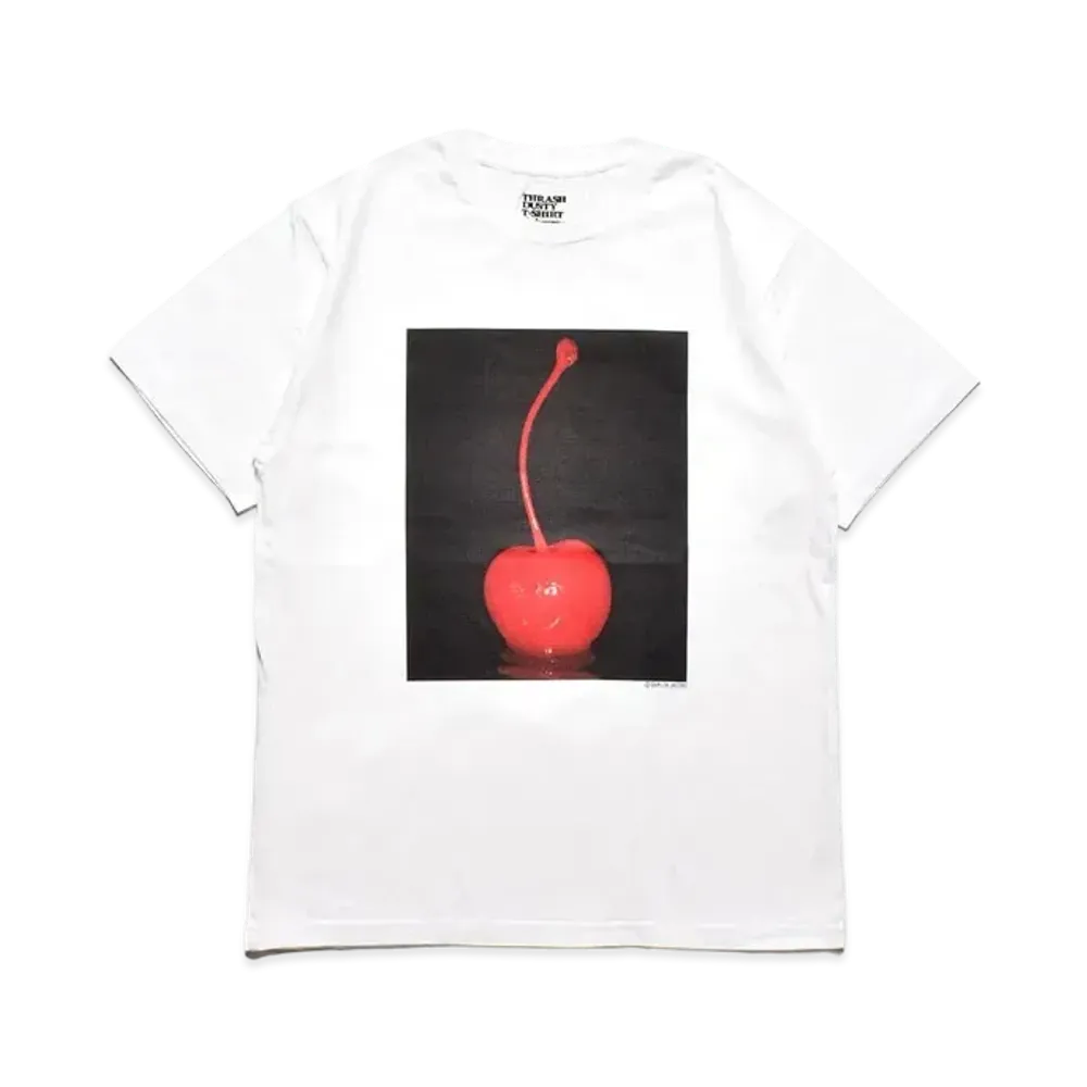 MINEDENIM Carlijn Jacobs x Stie-lo Cherry Tee "White"