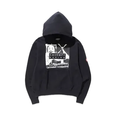 Cav Empt (C.E) DESIGN HEAVY HOODY "Black"