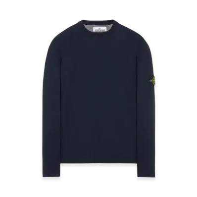 Stone Island 563B6 Crewneck Knit - 22SS "Navy Blue"