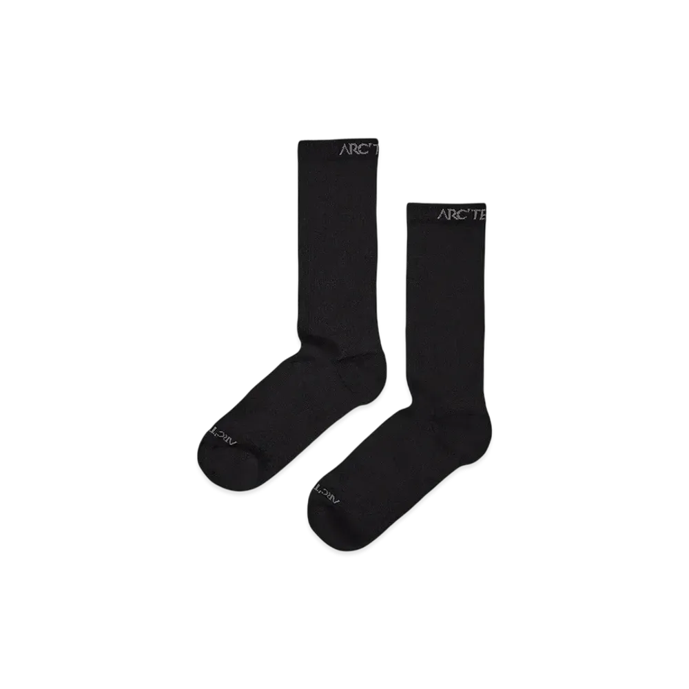 ARC'TERYX Synthetic Ultralightweight Mid Sock "Black"
