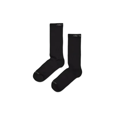 ARC'TERYX Synthetic Ultralightweight Mid Sock "Black"