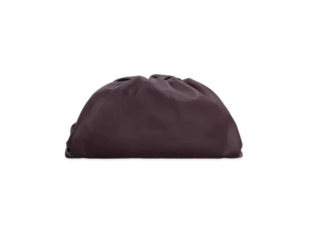 Bottega Veneta Large Pouch Clutch "Grape"