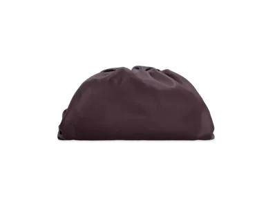 Bottega Veneta Large Pouch Clutch "Grape"