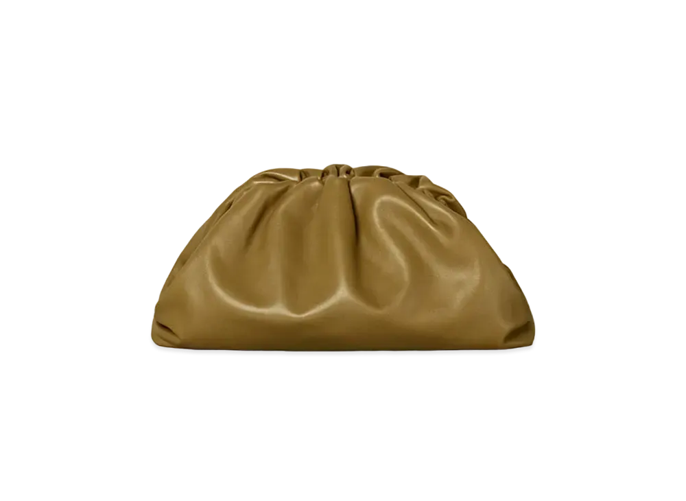 Bottega Veneta The Pouch Clutch "Mustard"