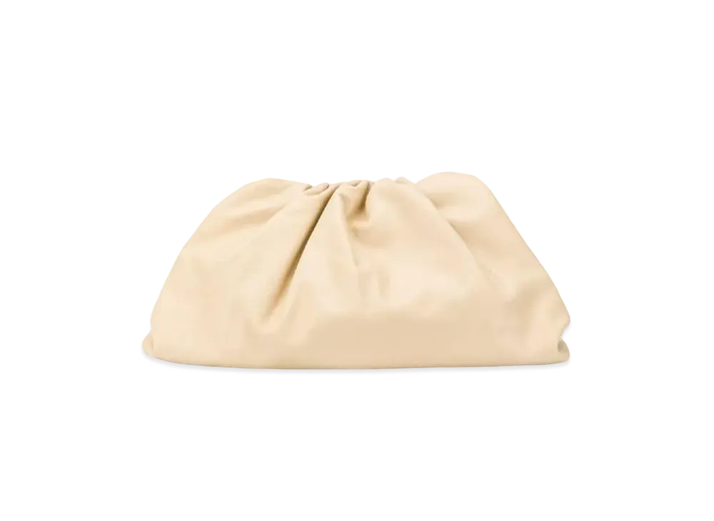 Bottega Veneta Calfskin The Pouch Bag "Light Brown"