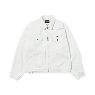 F/CE. Wrangler Rebuilding White Denim JK "White"