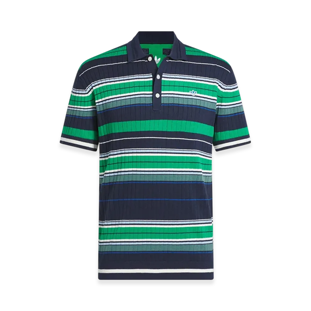 adidas Originals Golf Originals Knit Polo "Night Indigo/Green"