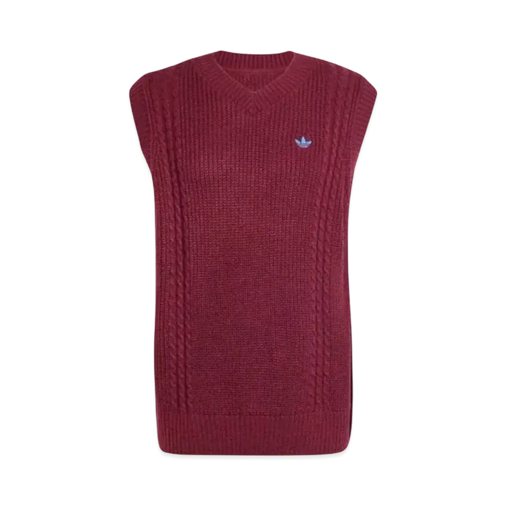 adidas Originals 70s Knit Vest "Shadow Red"