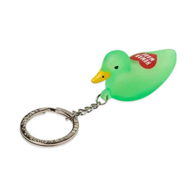 HUMAN MADE Duck Pvc Key Chain "Green"