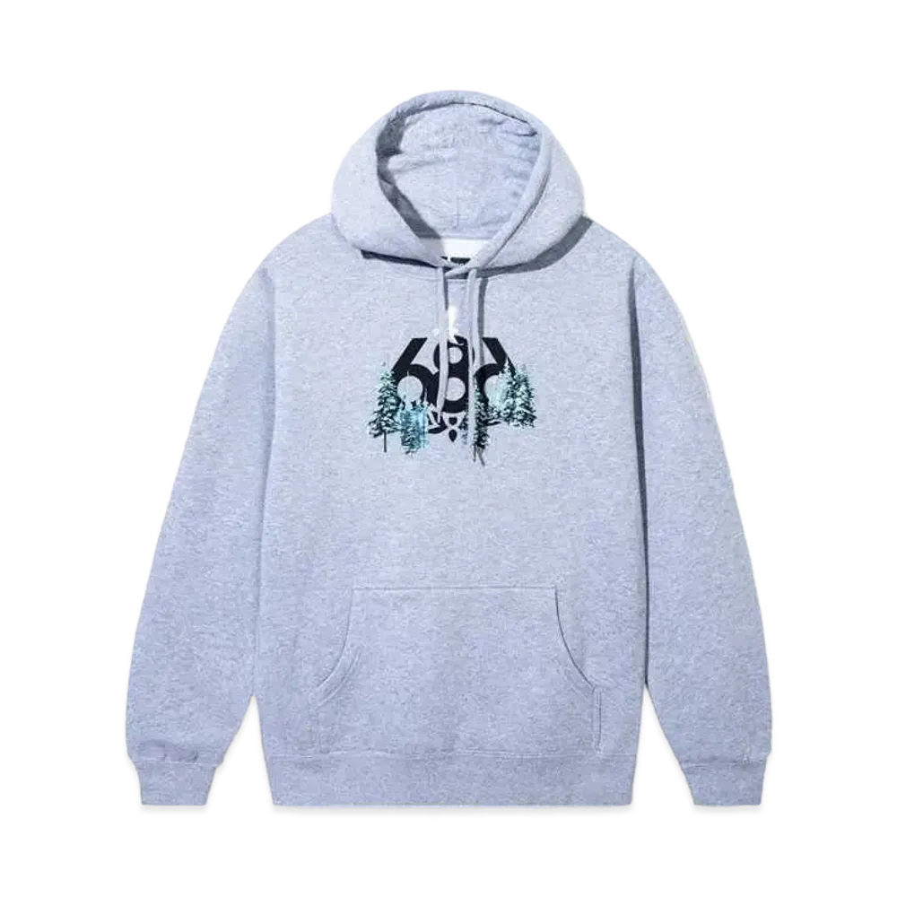 ANTI SOCIAL SOCIAL CLUB x 686 Hardpack Hoodie "Athletic Heather"