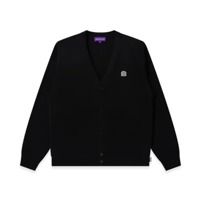 BlackEyePatch Small OG Label Cardigan "Black"