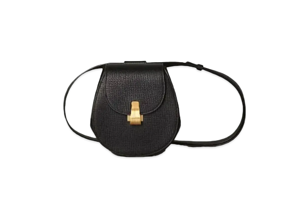 Bottega Veneta Palmellato Leather Belt Bag "Black"