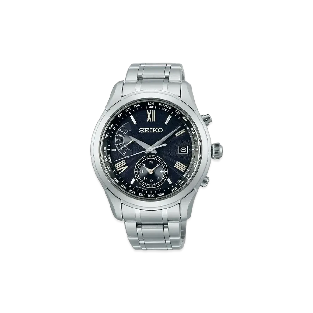 SEIKO Brightz Flight Expert Chronograph Solar Radio SAGA309