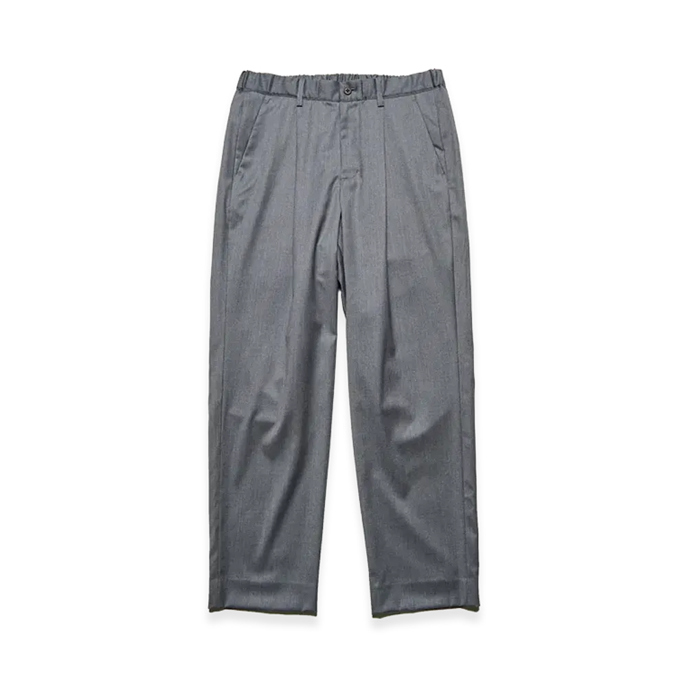 SOPHNET. Loro Piana Easy Slacks "Gray"
