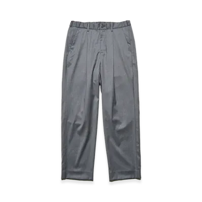 SOPHNET. Loro Piana Easy Slacks "Gray"