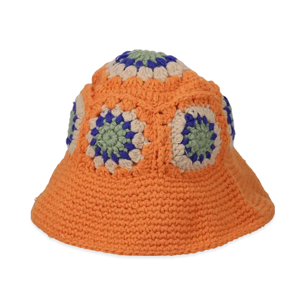 WIND AND SEA x PaRappa the Rapper x DE LA SOUL Crochet Hat "Orange"