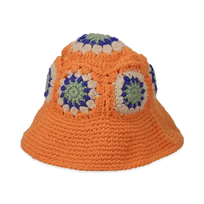 WIND AND SEA x PaRappa the Rapper x DE LA SOUL Crochet Hat "Orange"