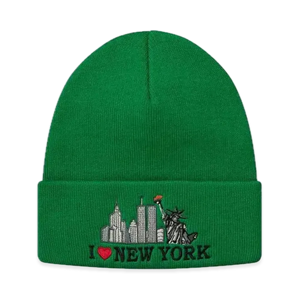 Supreme I Love NY Beanie "Green"