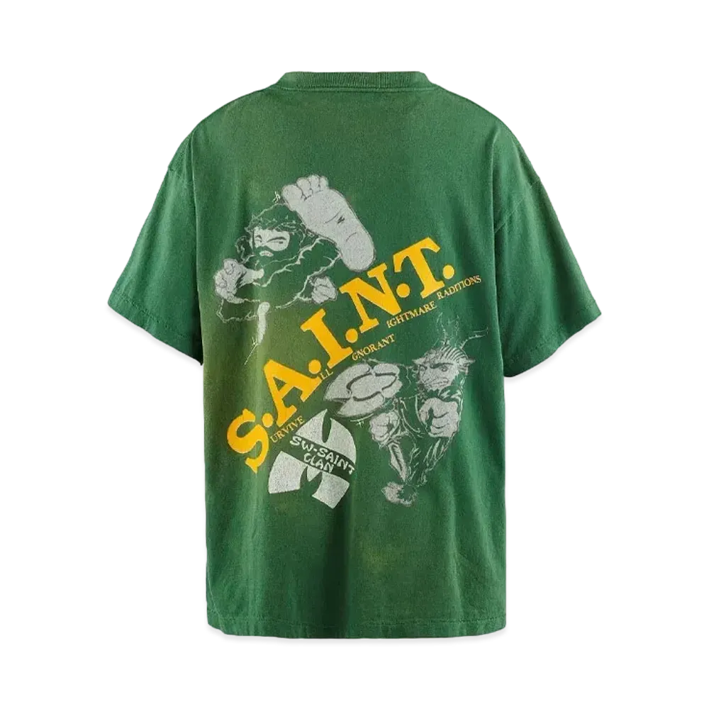 Saint Mxxxxxx x Sean Wotherspoon SW_SS Tee_Saint Clan "Green"