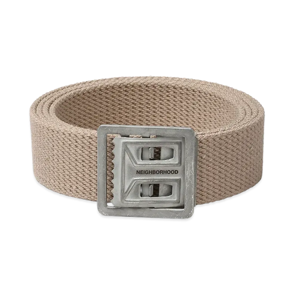NEIGHBORHOOD GI Belt "Beige"