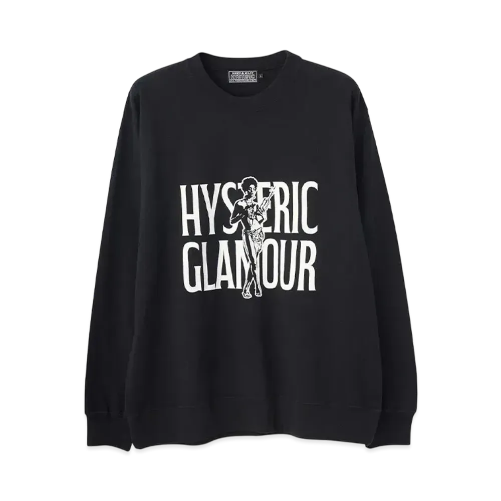 HYSTERIC GLAMOUR Super Soul Sweatshirt "Black"