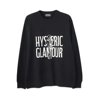 HYSTERIC GLAMOUR Super Soul Sweatshirt "Black"