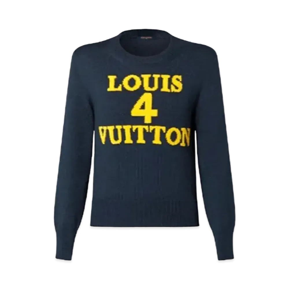 Louis Vuitton Louis 4 Vuitton Knitted Pullover "Encre"