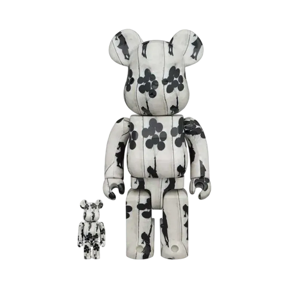 Bearbrick Flying Balloons Girl 100% & 400%