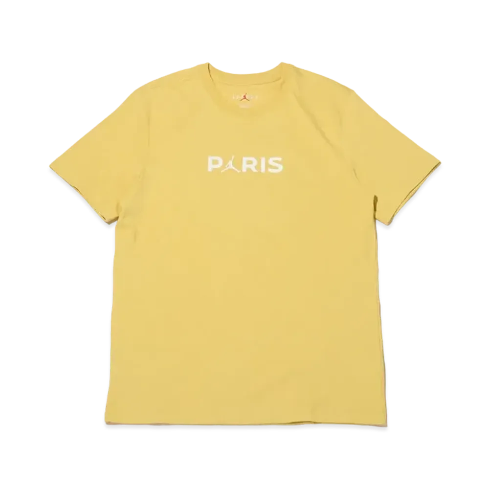 Nike Jordan Brand AS M J PSG Ss Logo Tee "Yellow"