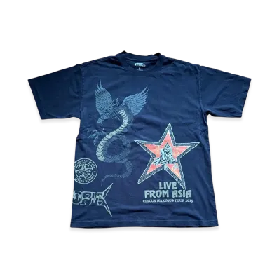 Travis Scott Cactus Jack Live From Asia Tee "Black"