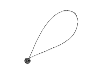 GUCCI Double G Pendant Silver Necklace "Silver"