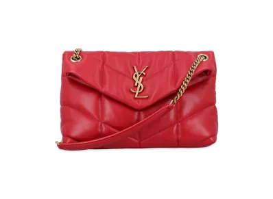 Saint Laurent Women's Shoulder Bag "Red"