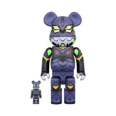 Bearbrick Evangelion Unit 13 (new paint version) 100% & 400%