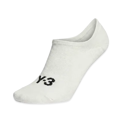 Y-3 No Show Socks "Light White"