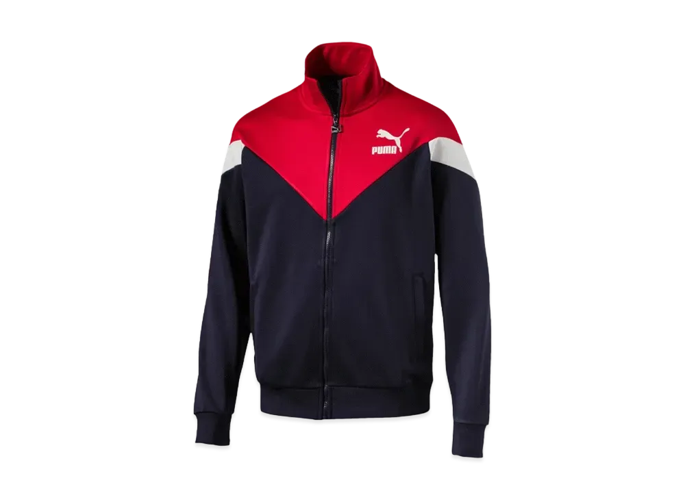 PUMA Jersey Mcs Track Jacket "Red/Navy"